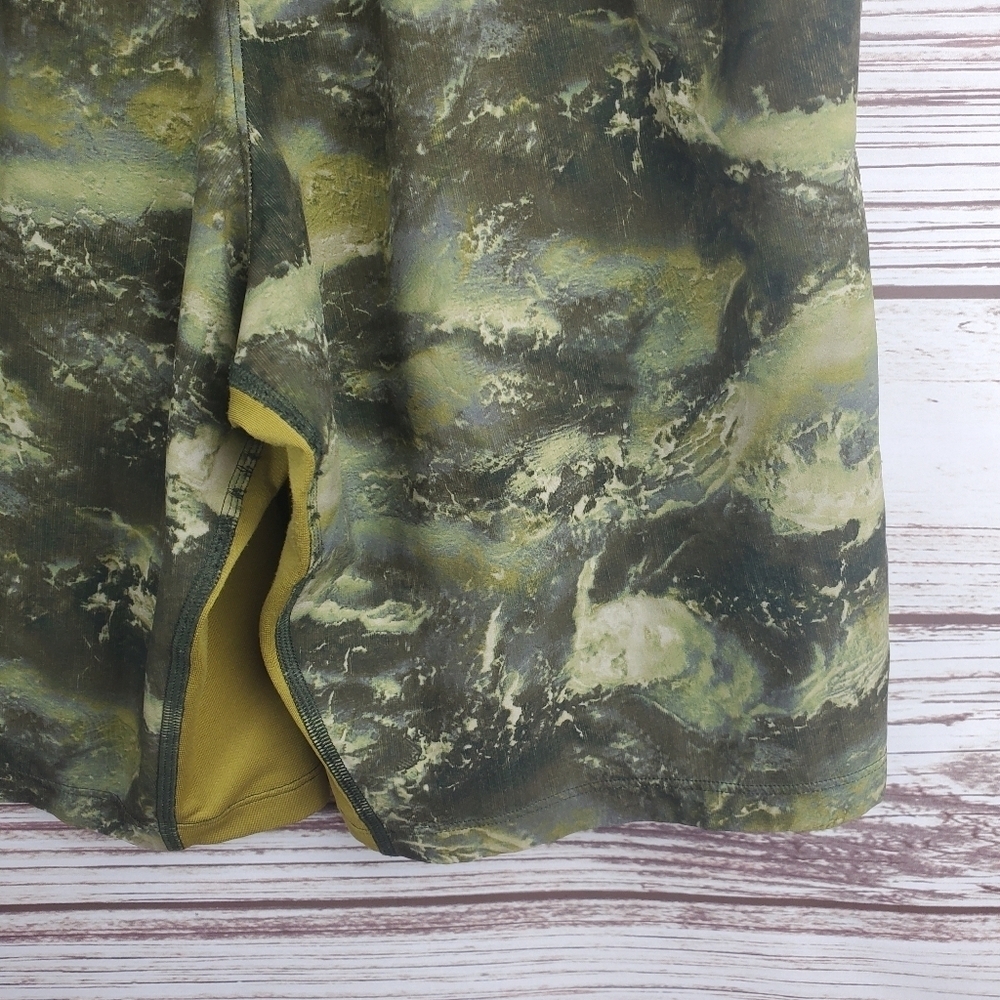 Lululemon Mens Small T.H.E. THE Linerless 9" Green High Drive Athletic Shorts - Picture 9 of 10